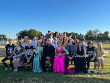 NCHS fall homecoming court